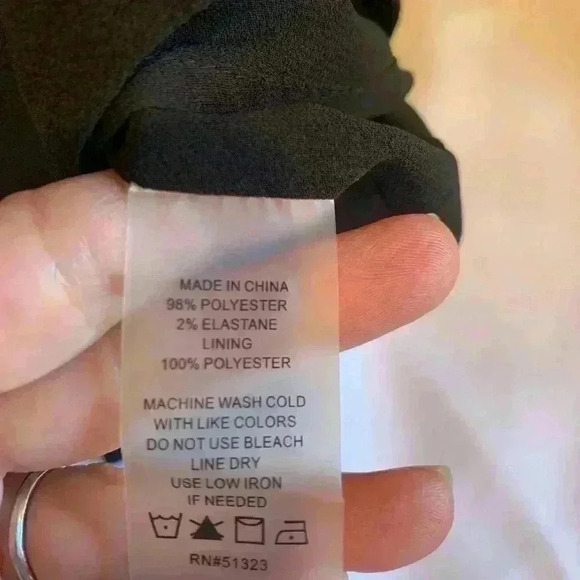 Vince Camuto Black and White Short Sleeve Dress Women’s Size 2 Small - Picture 8 of 8